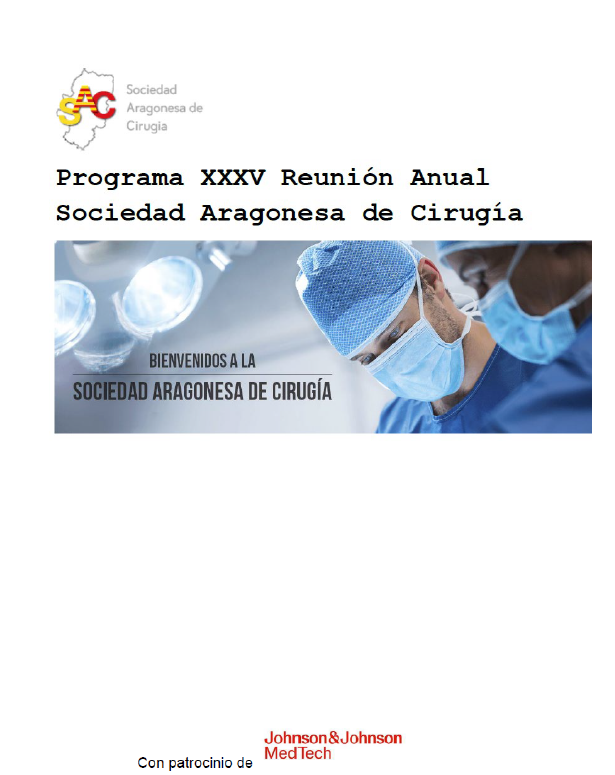 XXXV Reuni&oacute;n Anual Sociedad Aragonesa de Cirug&iacute;a